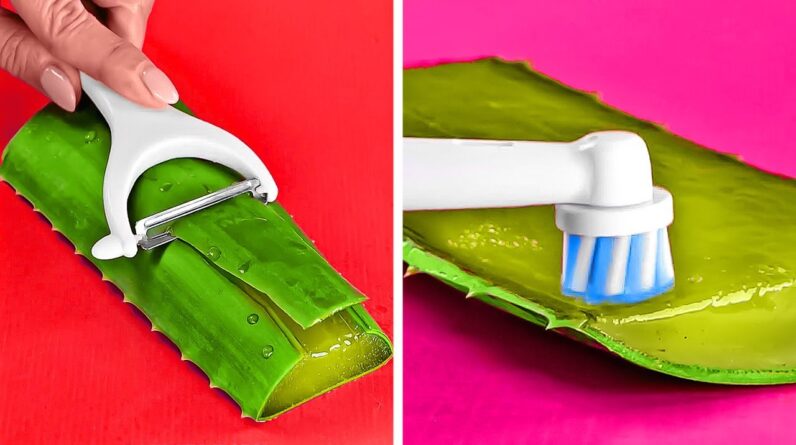 Satisfying Aloe Vera Hacks || Amazing Benefits Of Aloe Vera