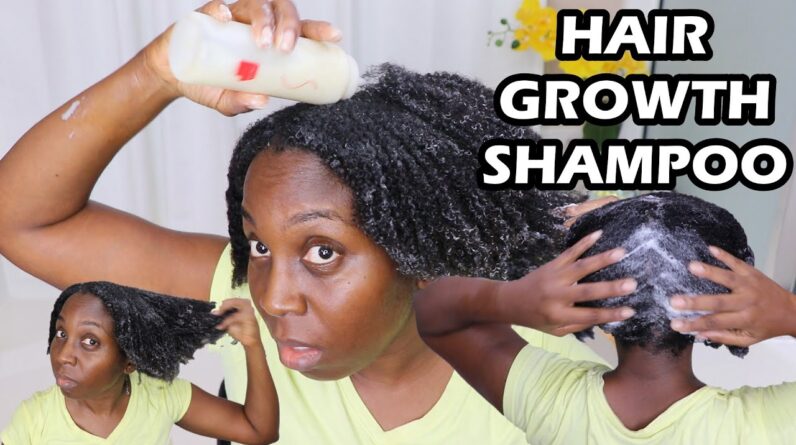 TRY THIS DIY Aloe Vera Shampoo for Natural Hair Growth and Moisture | Discovering Natural