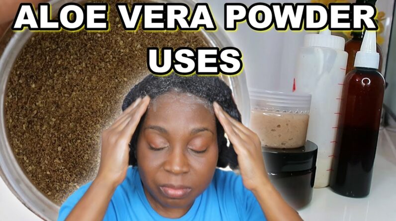 5 Uses of Aloe Vera Powder for Hair Growth | DiscoveringNatural