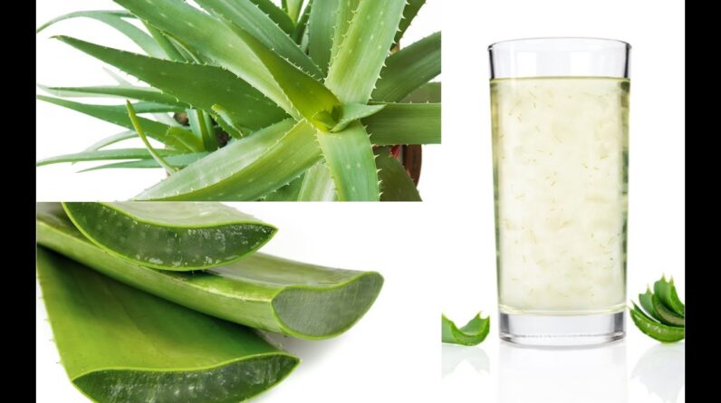 how to make aloe vera fresh juice at home