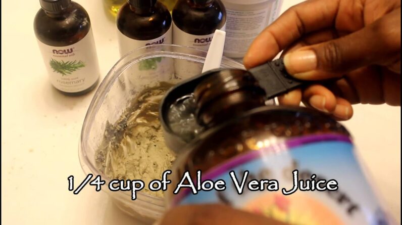 How to make Bentonite Clay Hair Mask