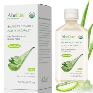 Sip Your Way to Wellness: Why AloeCure's Freshly Harvested Aloe Vera Juice is a Digestive Game Changer