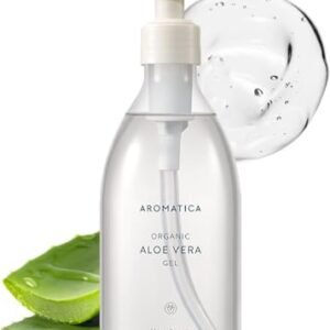 Soothing Sunshine: Discover the Magic of AROMATICA Organic Aloe Vera Gel for Post-Sun Relief