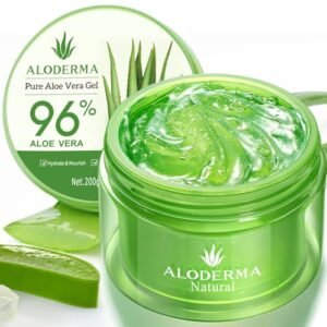 Unlock Radiant Skin: The Soothing Power of Aloderma's 96% Pure Aloe Vera Gel