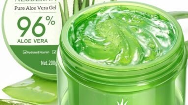 Unlock Radiant Skin: The Soothing Power of Aloderma's 96% Pure Aloe Vera Gel